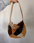 Preloved Leather Patchwork Handbag NWT
