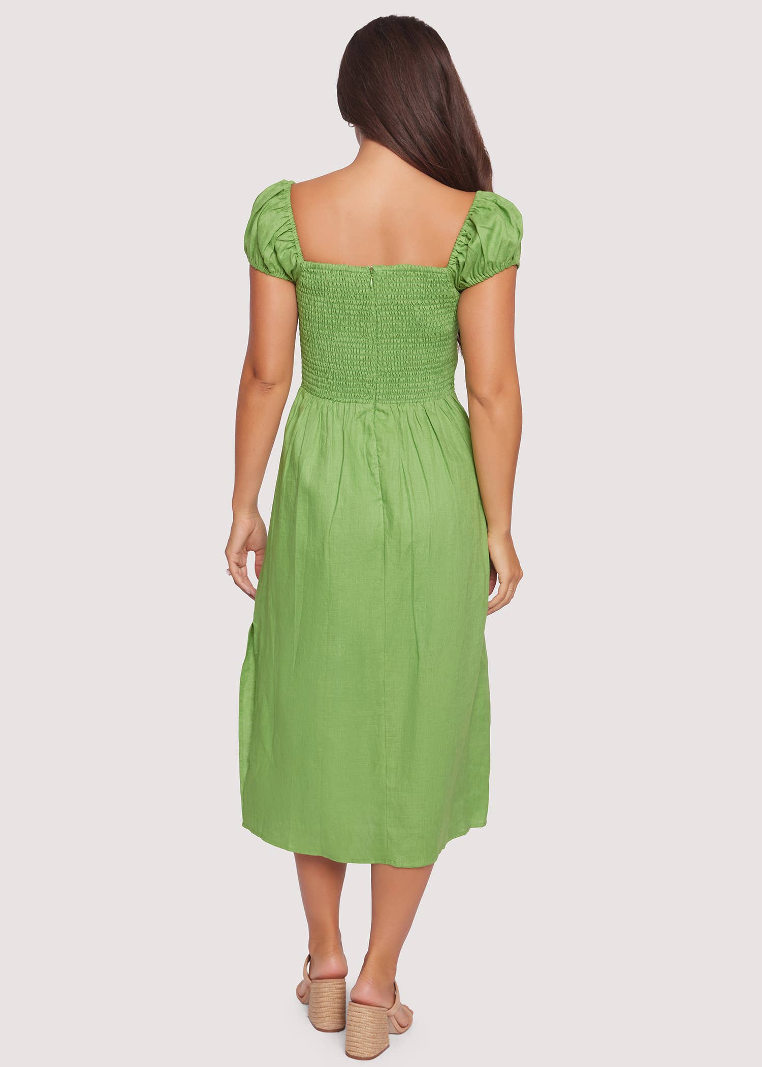 Elia Midi Linen Dress