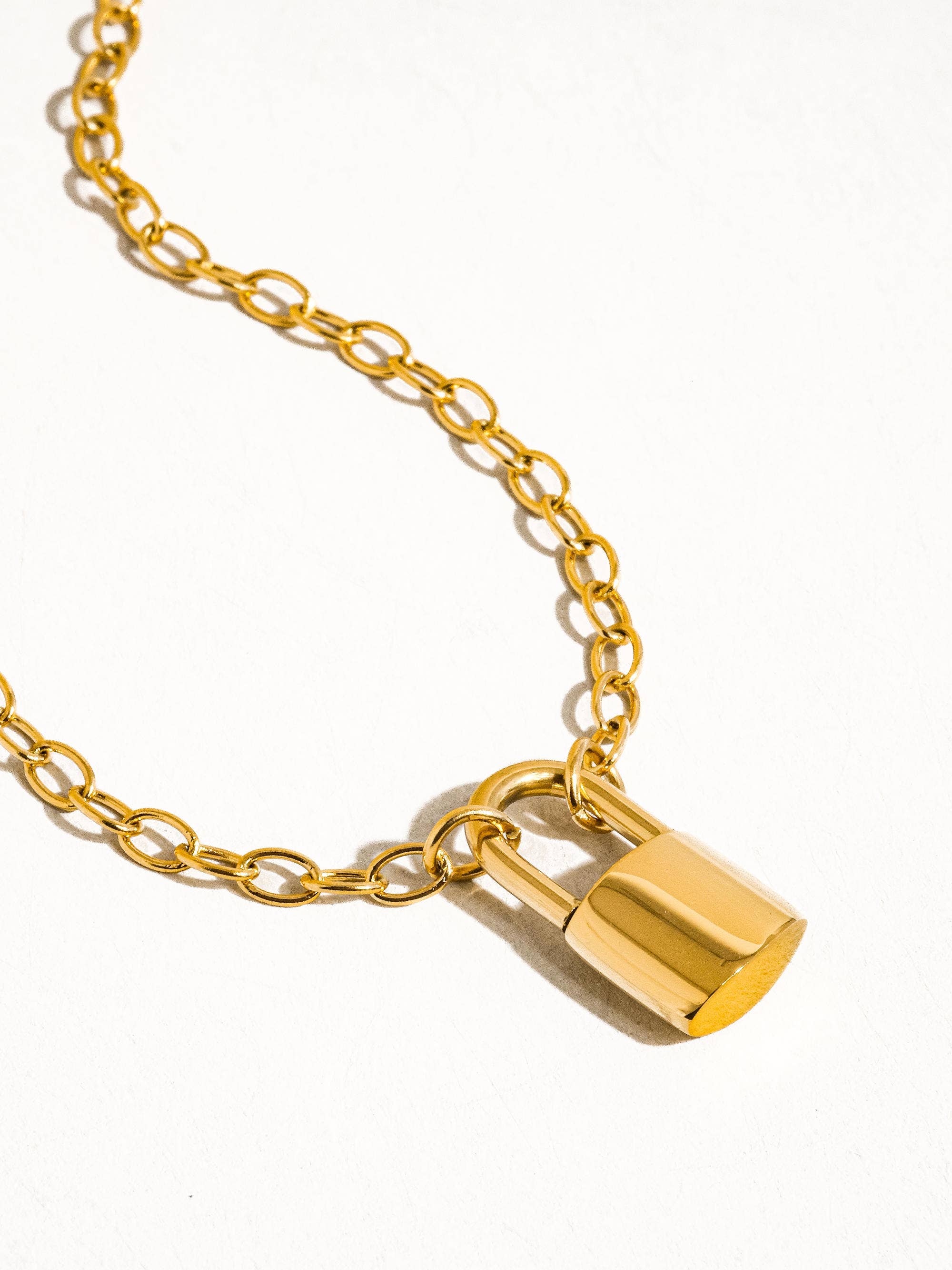 Under Lock & Key Necklace | Non-Tarnish