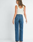 New | Brooks Relaxed 100% Cotton Straight Denim