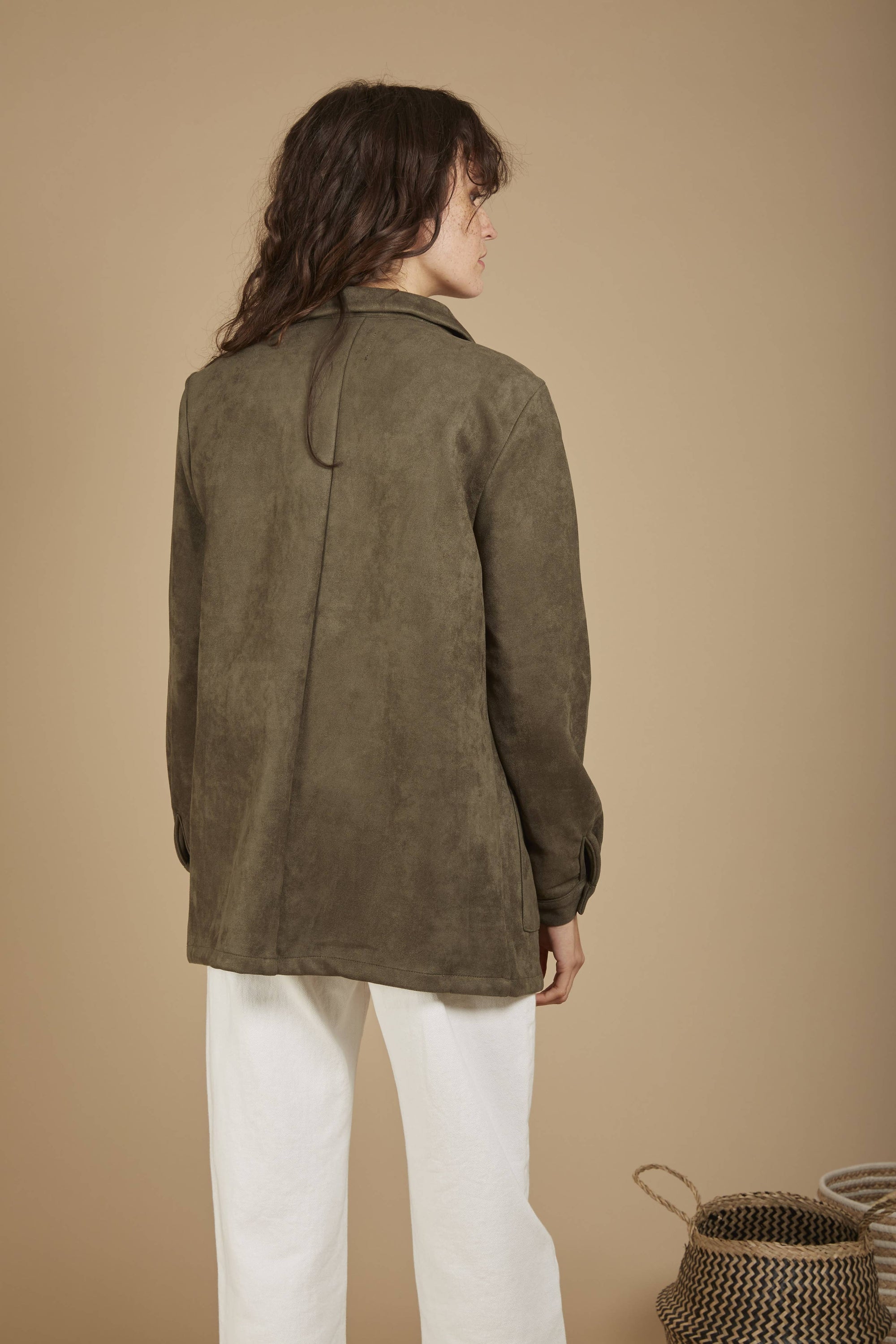 Vera Suede Workers' Jacket