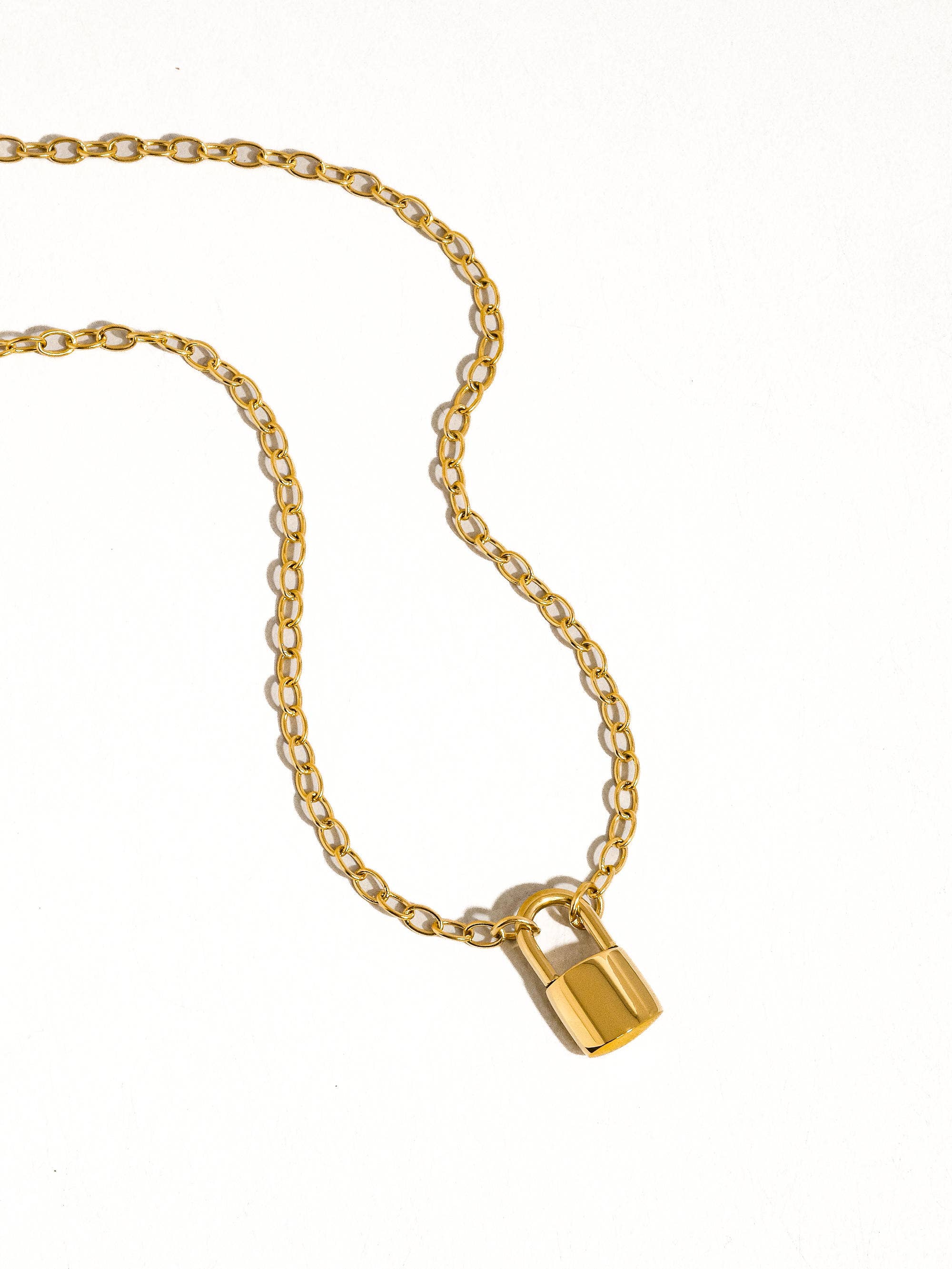 Under Lock & Key Necklace | Non-Tarnish