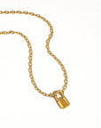 Under Lock & Key Necklace | Non-Tarnish