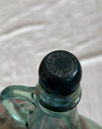 Vintage Green Glass Wine Jug