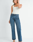 New | Brooks Relaxed 100% Cotton Straight Denim