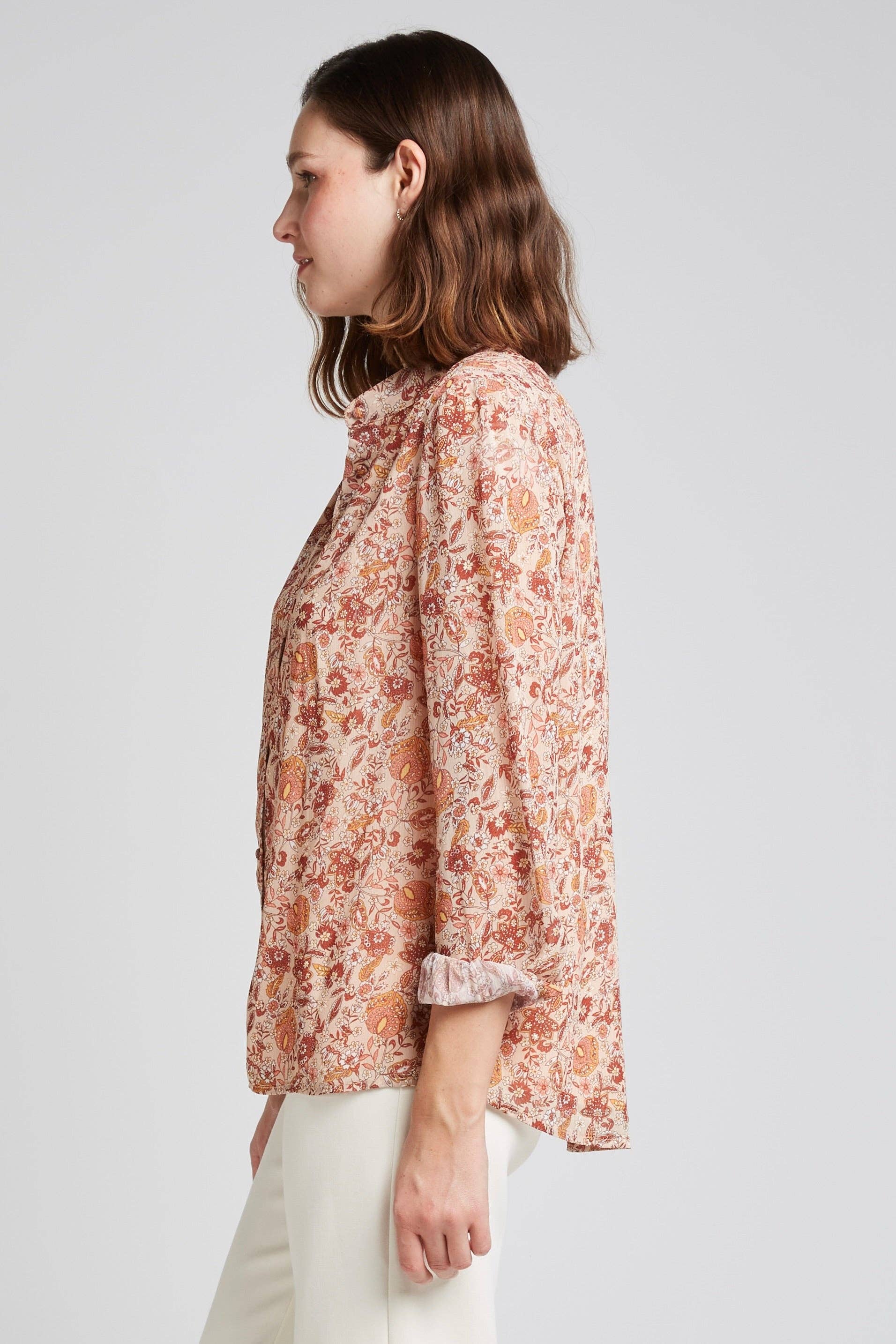 Alyssa Patterned Blouse