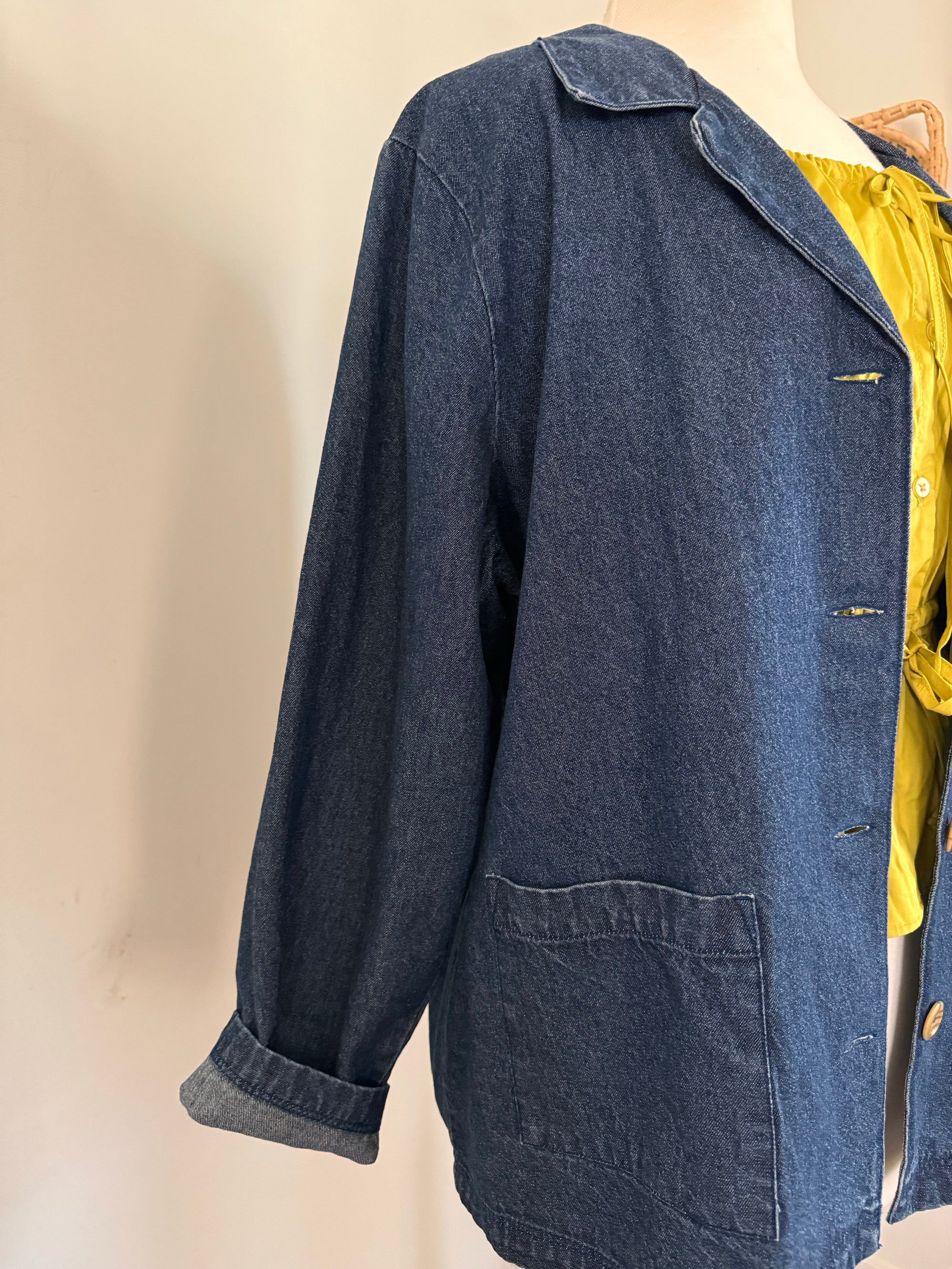 Vintage Denim Shacket | BFA Classics Size 1X
