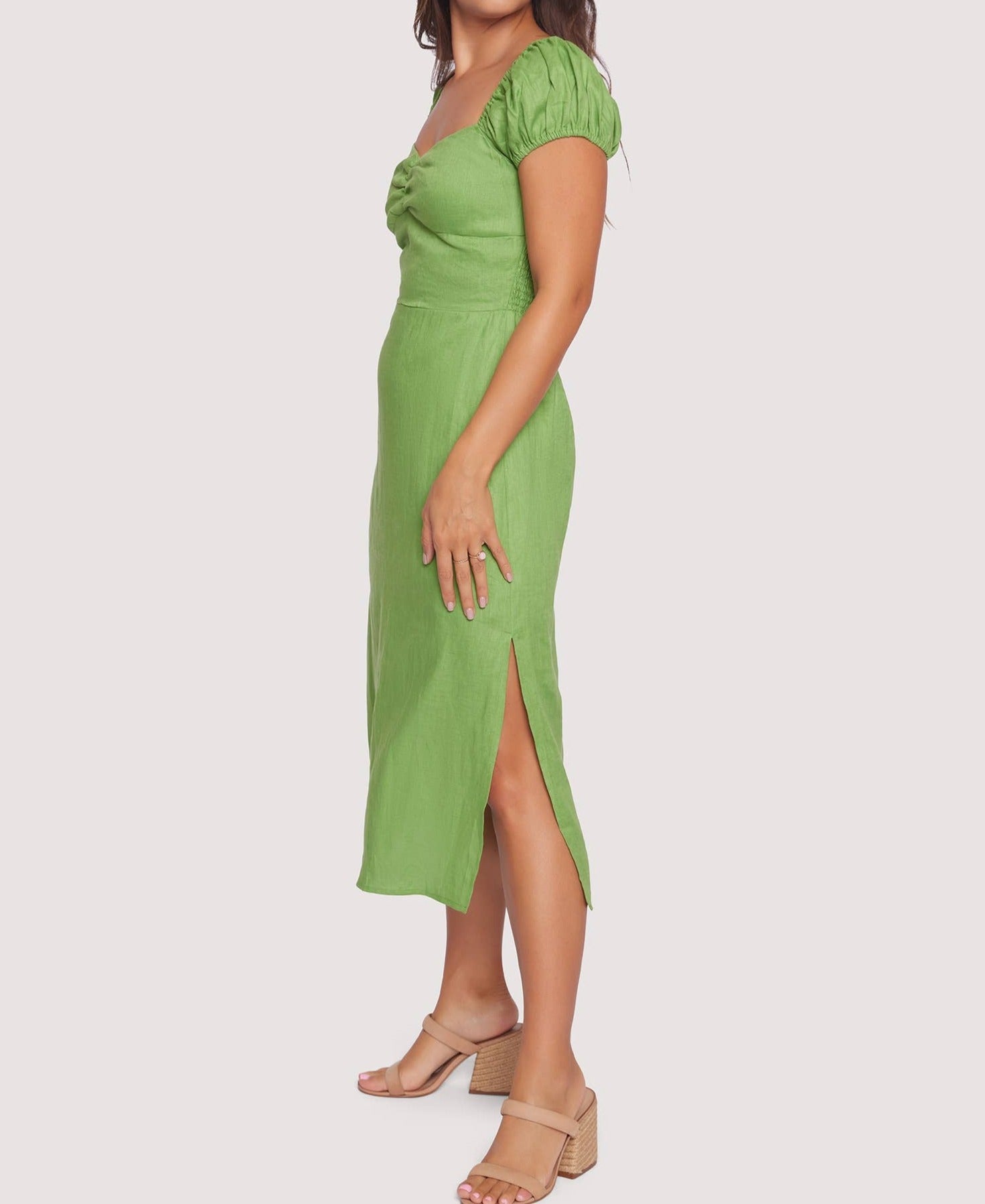 Elia Midi Linen Dress Coill Elia Midi Linen Dress Coill