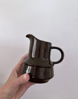 Vintage Stoneware Creamer Pitcher
