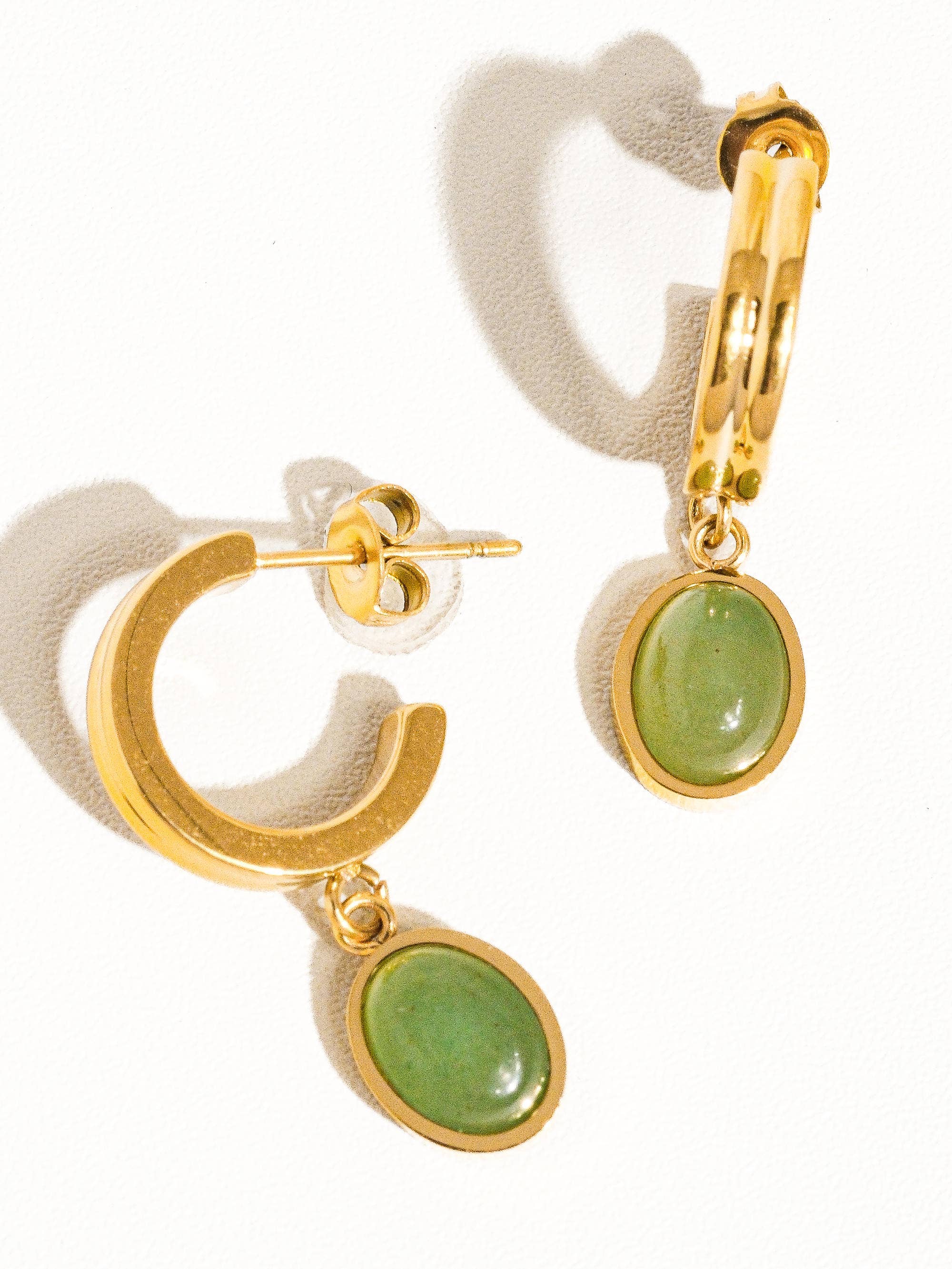 Whitnee Green Dainty Dangle Earring