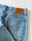 Levi Jeans Wedgie Straight Distressed | Size 27