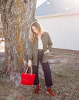 Vera Suede Workers' Jacket