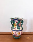 Vintage Handmade Italian Pottery Vase