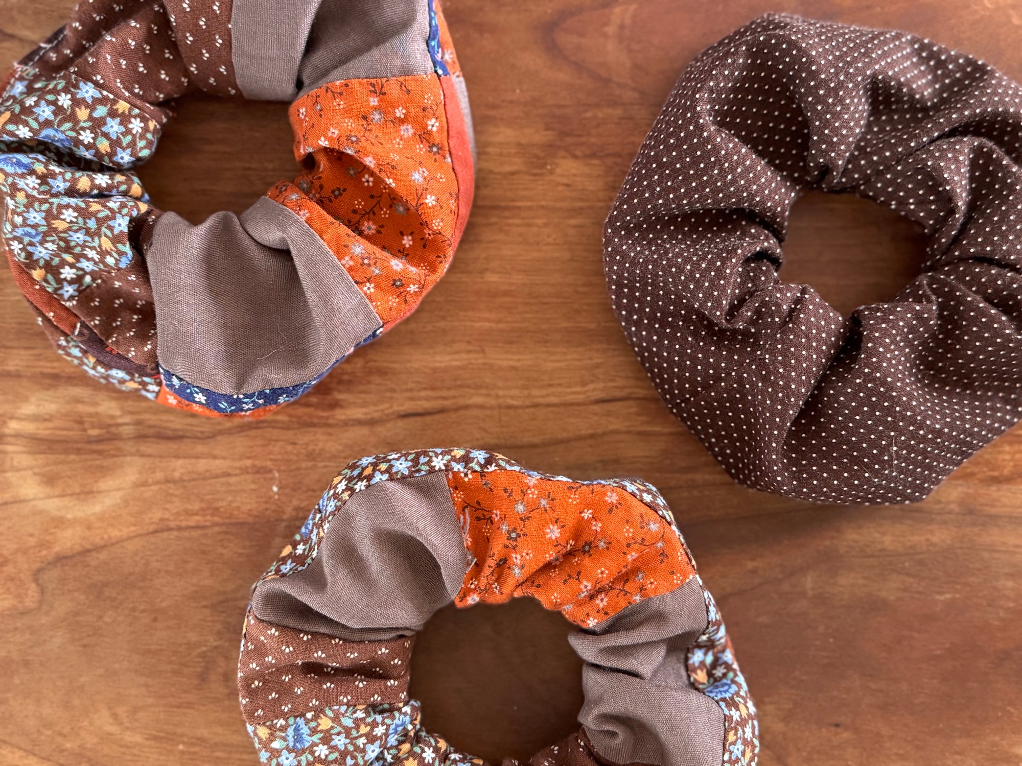 Handmade Patchwork Scrunchy