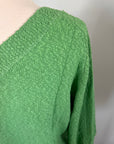 Gabby Green Textured Sweater