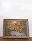 Vintage Landscape Oil Painting