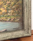 Vintage Landscape Oil Painting