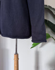 Vintage Oversized Natural Fiber Knit Cardigan | Size 1X