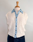 New | Drew Contrast Knit Top (S-L)