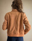 Miley Suede Bomber Jacket