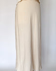 Vintage Linen Blend Midi Skirt NWT | Size L