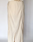 Vintage Linen Blend Midi Skirt NWT | Size L