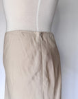 Vintage Linen Blend Midi Skirt NWT | Size L