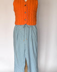 Handmade Quilted Vest | Size M