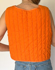 Handmade Quilted Vest | Size M
