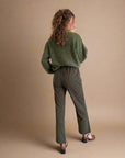 Callie Corduroy Elastic Waist Pants