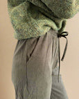 Callie Corduroy Elastic Waist Pants