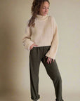 Callie Corduroy Elastic Waist Pants