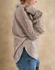 Sadie Textured Stripe Top