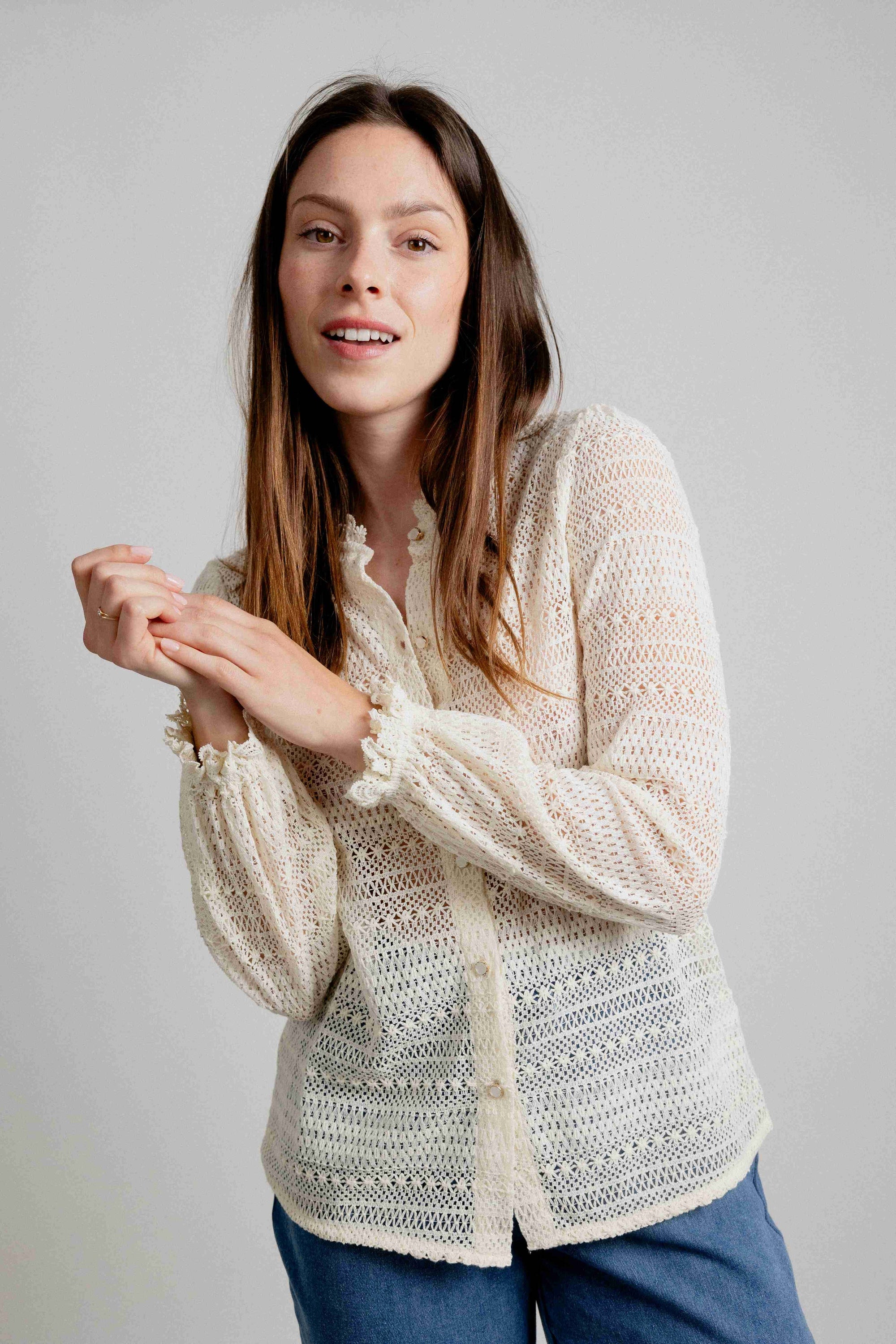 Sally Lace Blouse