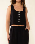 Reagan Linen Tank