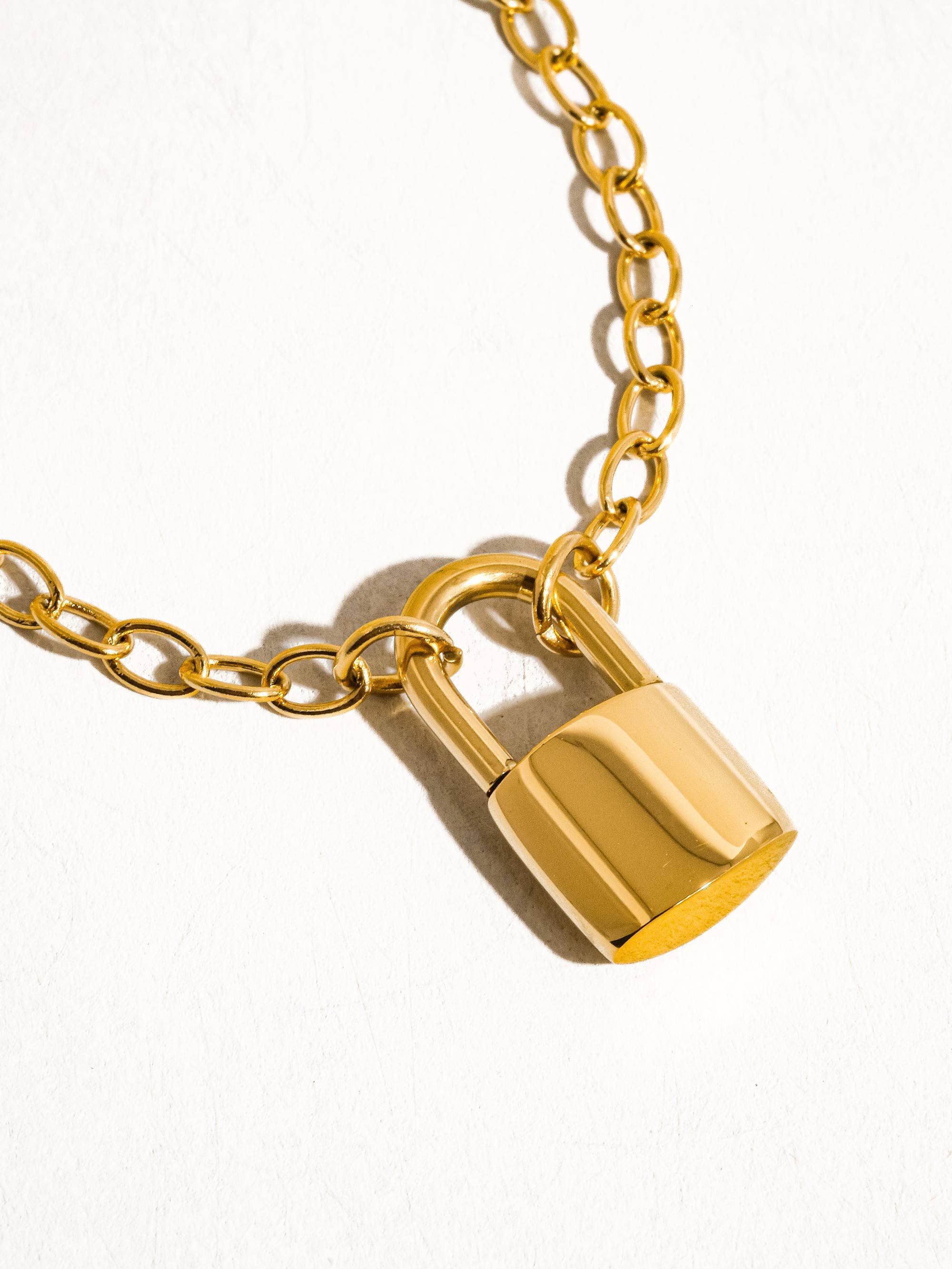 Under Lock & Key Necklace | Non-Tarnish