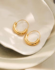 Mackenzie Hoop Earring | 18K Gold-Plated