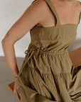 Delilah Tiered Midi Dress