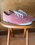 Vintage Red Gingham Shoes | Size 7