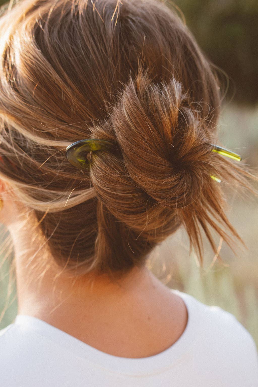 Glossy Wavy Hair Fork