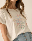 Drop-shoulder Graphic Tee