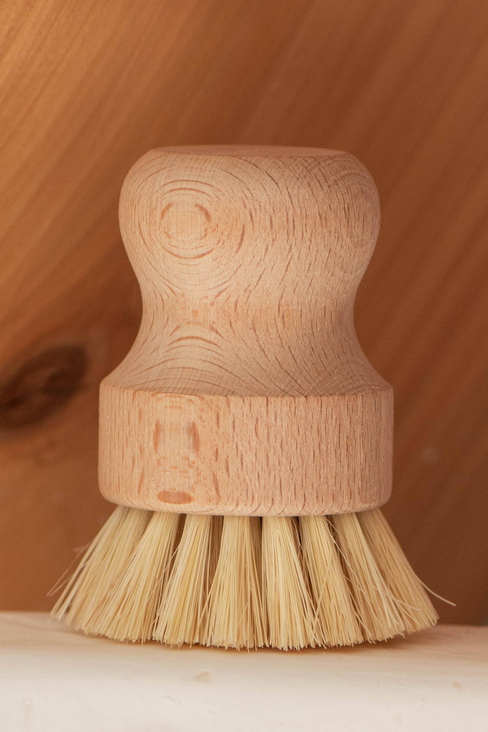 Dish Brush White Teakwood