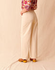 High-Waisted Cotton Denim Pants (XS-XL)