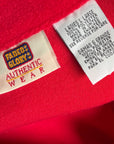 Vintage Faded Glory Red Fleece Shacket
