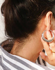 Classic Large Hoop Earring | Non-Tarnish