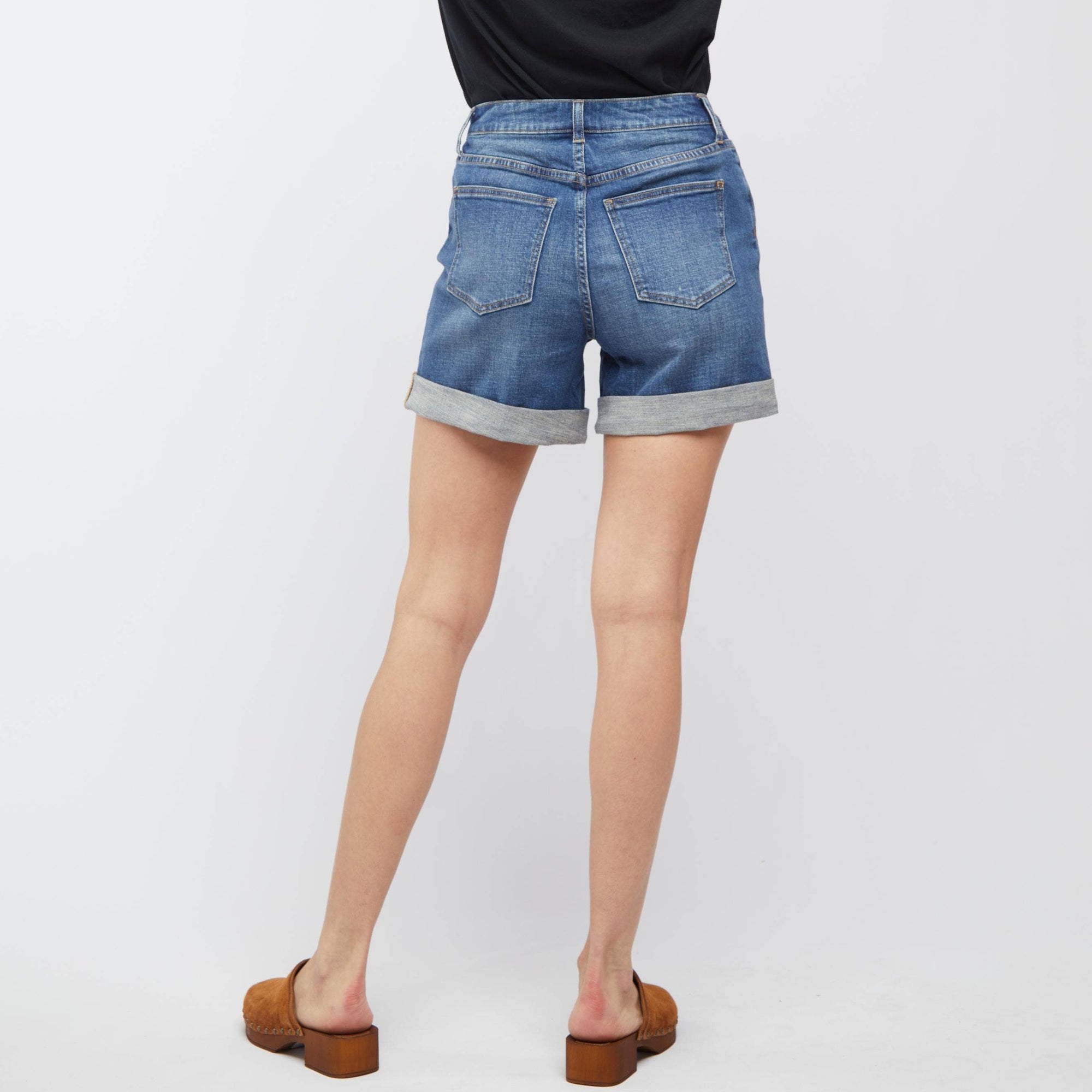 Baxter High Rise Jean Shorts