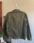 Preloved Olive Corduroy Jacket | Size L