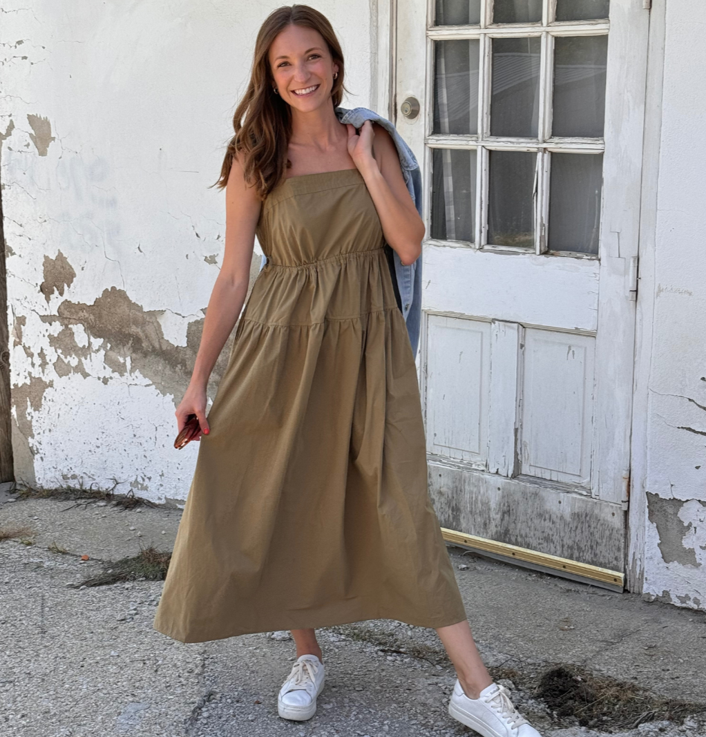 Delilah Tiered Midi Dress