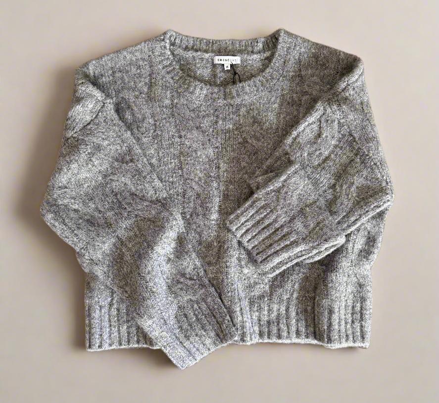 Carol Chunky Cable Knit Sweater