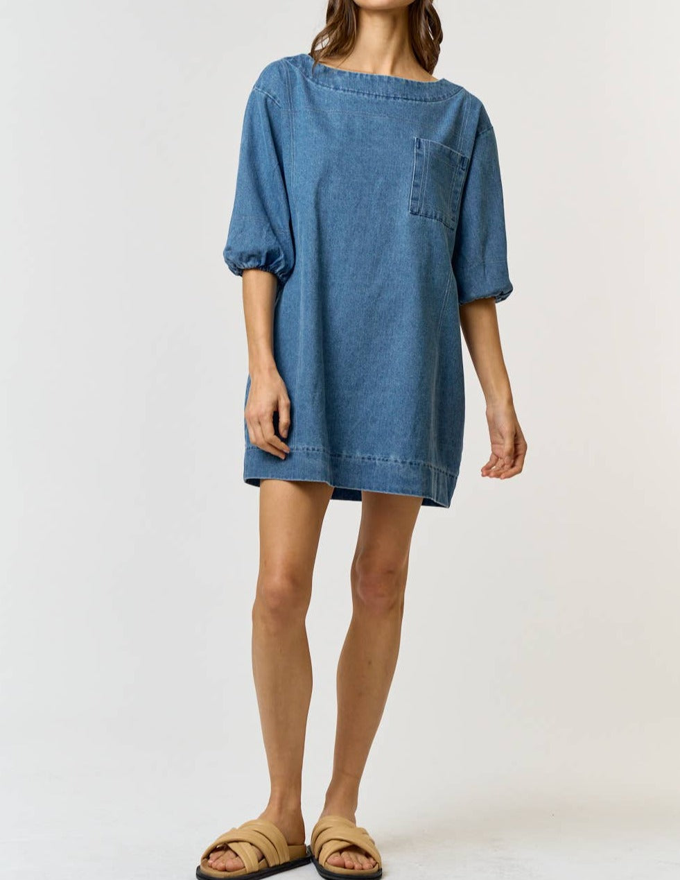 Macy Denim Dress Coill Macy Denim Dress Coill